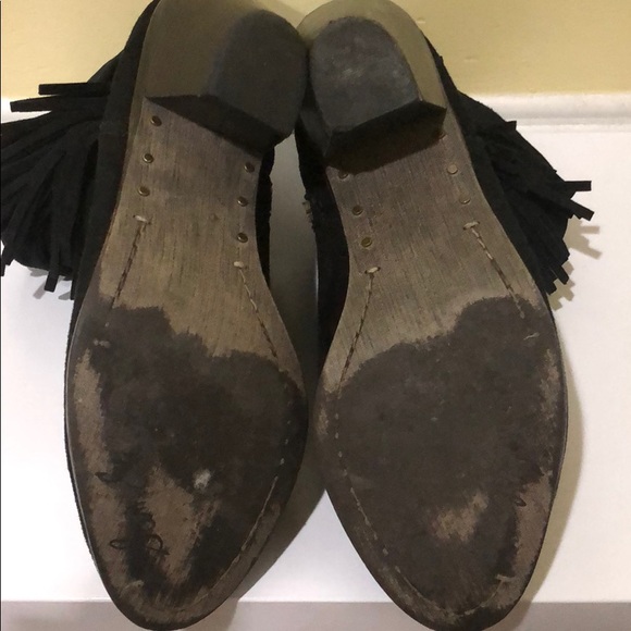 Sam Edelman Louie Fringe Booties - size 6.5 - Picture 6 of 6